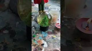How to make your own Christmas snow globe ❄️☃️