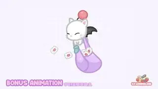 Animated Twitch Alerts - Final Fantasy VII Moogle/ FF7 Chibi