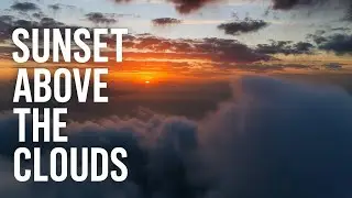 Sunset Over the Clouds &ndash; Shot on DJI Mavic 4 Pro