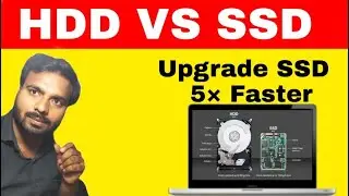 How To HDD vs SSD Windows Installing ,   Hard Disk Drive vs Solid  State Drive (High Speed)