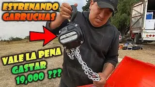 ESTRENANDO POLIPASTOS, VALE LA PENA GASTAR TANTO POR UNAS GARRUCHAS??