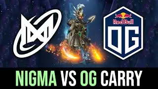 NIGMA vs OG &mdash; КЭРРИ Баттл между iLTW и Юраги