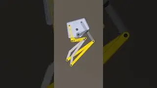 Walking Mechanism (Mechanical Movement Part 130) #animation #mechanism