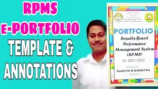 RPMS Portfolio 2022 with Annotation (Free Template-Editable) +MOVs