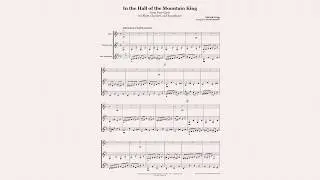 In the Hall of the Mountain King Flute, Clarinet, Sax Trio Sheet Music