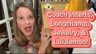 Green Tag Inserts for Coach, Longchamp Sale Info, New Earrings, Effy Ring, & Lululemon Belt Bag!!!