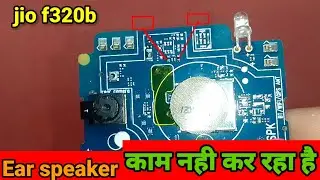jio f320b eare speaker not working