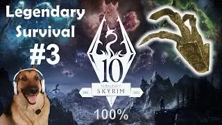 Skyrim Anniversary Edition Legendary Survival 100% - Bleak Falls Barrow - Ep 3
