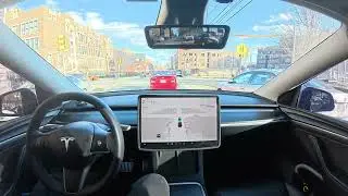 FSD 14.2.2.2 Tesla FSD Silent Drive: Grok Starts Nav, Pothole Dodge & Emergency Pull-Over