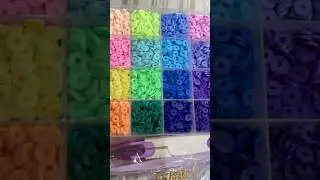 Unboxing polymer clay beads | Jewelry bracelet making kit