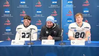 NCAA Division III Football Semifinals, Johns Hopkins University Postgame (12/20/2025)