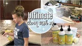 ULTIMATE CLEAN WITH ME 2018 | EXTREME CLEANING MOTIVATION | SAHM