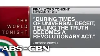 Final Word - September 17, 2019 | ANC