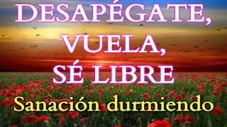 🎧 DESAPÉGATE, VUELA Y SÉ LIBRE. 🌹💛 Sanación durmiendo