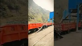 Unloading a coalmine glimpse into the process