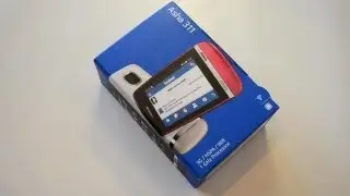 Распаковка Nokia Asha 311 (unboxing)
