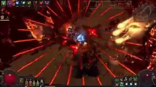POE 3.3 Tier 15 Lava Lake Map Gameplay and Kitava Map Boss