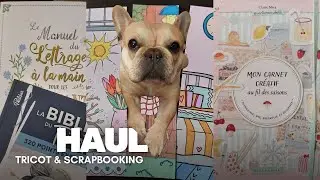 haul cr&eacute;atif: mon shopping tricot et scrapbooking