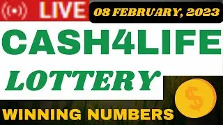 Cash4Life Lottery Results Draw 08 Feb, 2023 - Next Estimated Jackpot Prize $1,000 - Winning Numbers