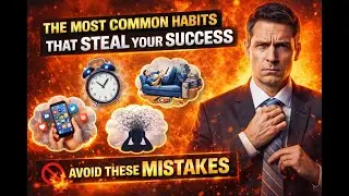 The Most Common Habits That Steal Your Success | Avoid These Mistakes 🚫🔥