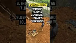 Top 10 Charity Vloggers in the Philippines (2025) #wealth #vloggers #millionaire
