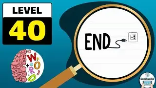 Brain Test Tricky Words Level 40 Walkthrough