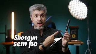 Fizeram um MICROFONE SHOTGUN SEM FIO! [Comica VM30]