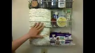 How to Get Organized: Baby Diapers www.3StepsUpOrganizing.com