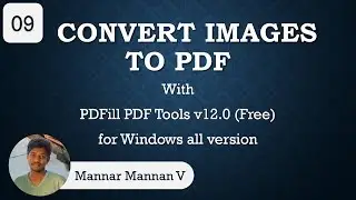 09. Convert Images to PDF with PDFill PDF Tools