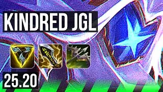 KINDRED vs TRUNDLE (JGL) | 14/1/10, Legendary, 1200+ games | EUW Master | 25.20