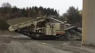 Sand- & Splittproduktion im Kalkschotterwerk ( Metso LT 200 HP )