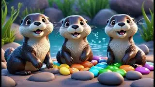 Naughty Otter&rsquo;s River Stone Adventure 🦦 | Nursery Rhymes for Kids & Baby Songs