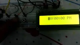 optional clock with stopwatch and alarm+AVR microcontroller