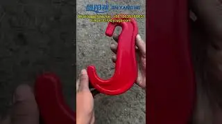 JIN YANG HU rigging Alloy steel Eye foundry Hook / Large Opening Hook for lifting