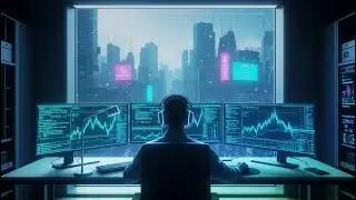 🔴 Crypto Winter 🥶 Atmospheric Chillstep for Bitcoin & Altcoin Analysis | Code & Chill