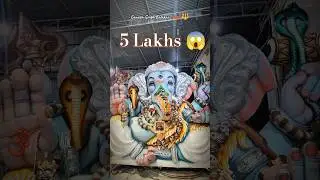 Worth 5 lakhs 😱 most viewed ganesh in #dhoolpet #trending #youtubeshorts #ganesha #ganpati #shorts