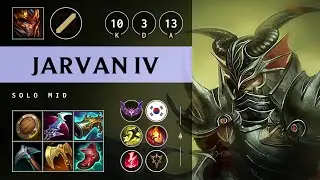 Jarvan IV Mid vs Azir - KR Master Patch 25.11