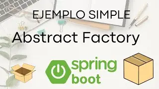 ✅️Ejemplo sencillo Abstract Factory en Java📦