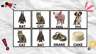 Say The Word On Beat (HARD) | Mixed Words: Animals, Food, Cars & Places |