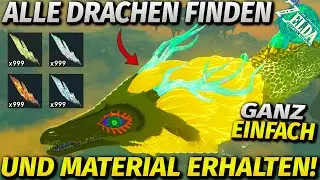 *NEU* Alle Drachen finden & Drachen-Materialien ganz einfach farmen! ► Zelda Tears of the Kingdom