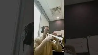 Excerpt from trumpet and synth jam practice #jazz #trumpet #jam #musicproducer #scales
