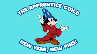 NEW 2026 PIN DESIGNS | The Apprentice Guild Collab #disneypins #conceptart #concept