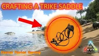 ARK: Survival Evolved | PS4 | Episode 7 *Crafting a Triceratops Saddle*