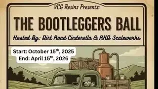 Bootleggers Ball Group Build Entry @dirtroadcinderella1854 @kyledehartsscaleworks @JoshReeseVCG