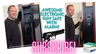 Great electronic gun safe for home security gun safe with alarm gun safe review Subscribe!