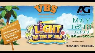 VBS Light Of the World | Online Hindi Service | Faith Assembly Of God Church | 17 May 2022