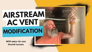 Airstream AC Vent Mod &ndash; NoLox and a DIY Solution