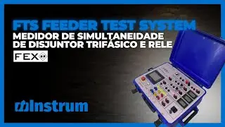 FTS Medidor De Simultaneidade De Disjuntor e Calibra&ccedil;&atilde;o de Rele - FEEDER TEST SYSTEM
