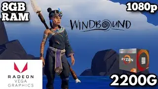 Windbound - Ryzen 3 2200G Vega 8 - Gameplay