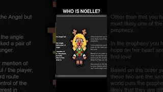 Who is the Noelle Holiday? #deltarune #deltarunechapter3 #deltarunechapter4 #shorts #kinght